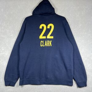 Nike Caitlin Clark Indiana Fever Club Fleece Unisex WNBA Hoodie # 22 Size Large